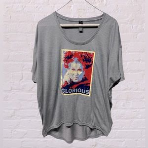 Glorious Sanderson sisters hocus pocus graphic shirt gray sz medium